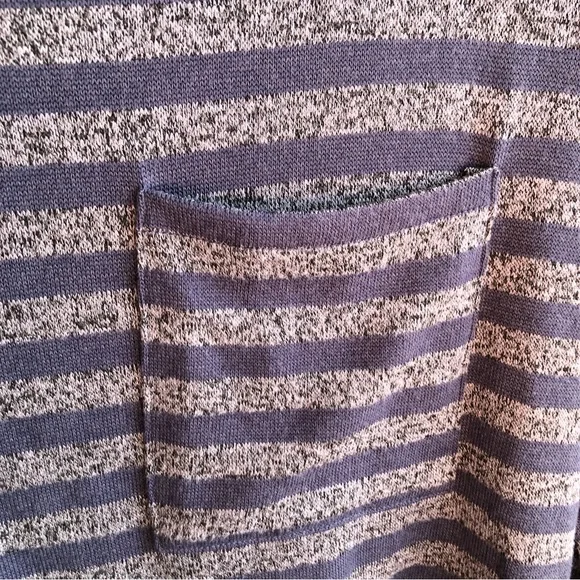 🌟 3/$15 Lucky brand long sleeve striped top with one chest pocket size XS - Picture 4 of 4